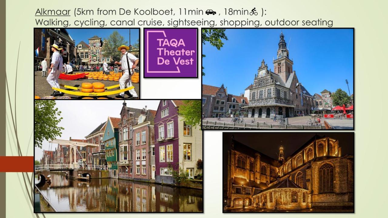Vakantiewoning De Koolboet Koedijk Exteriör bild